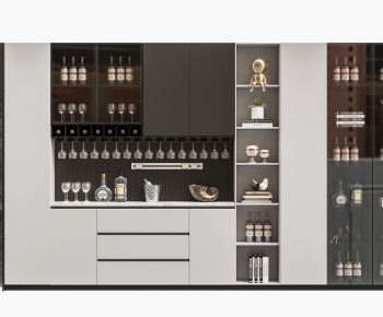 Modern Wine Cabinet-ID:999535089