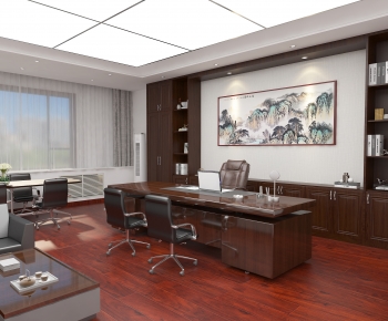 Modern Manager's Office-ID:833508972
