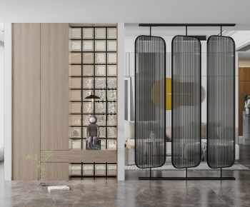Modern Glass Screen Partition-ID:613718999