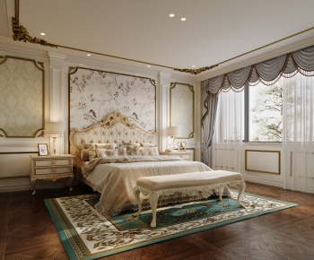 European Style Bedroom-ID:688040023