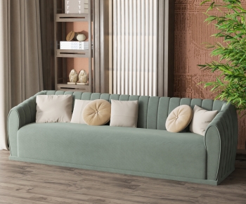 New Chinese Style A Sofa For Two-ID:285532955