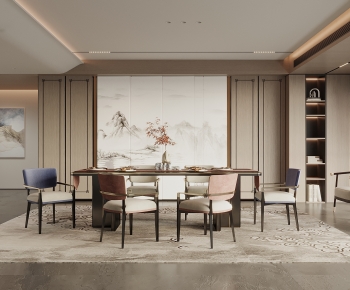 New Chinese Style Dining Room-ID:159254076