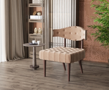 Wabi-sabi Style Lounge Chair-ID:838325986
