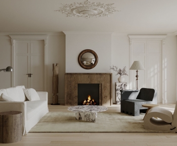 French Style A Living Room-ID:939250957