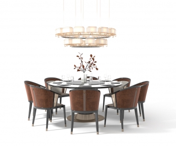 New Chinese Style Dining Table And Chairs-ID:486114985