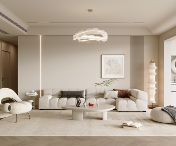 Modern A Living Room-ID:702871088