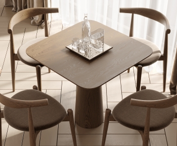 Modern Dining Table And Chairs-ID:877049074