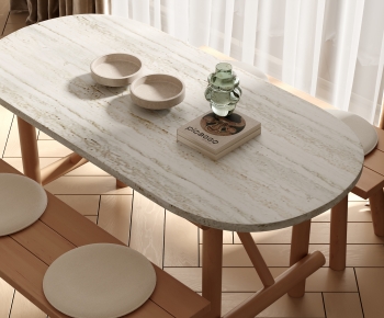 Modern Dining Table And Chairs-ID:727601144