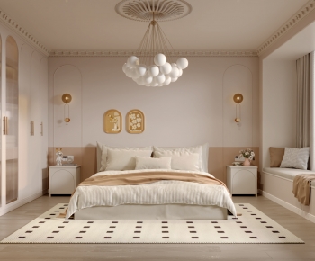 French Style Bedroom-ID:528047088