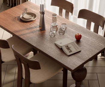 Modern Dining Table And Chairs-ID:247888099