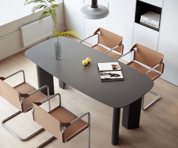 Modern Dining Table And Chairs-ID:982424974