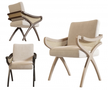 Wabi-sabi Style Lounge Chair-ID:158766038