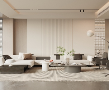 Modern A Living Room-ID:610388044