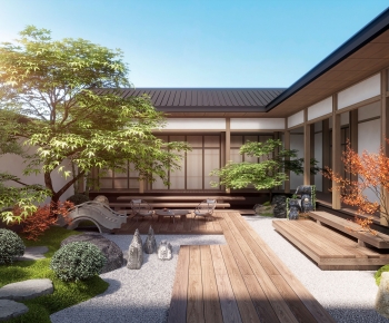 New Chinese Style Courtyard/landscape-ID:169235942