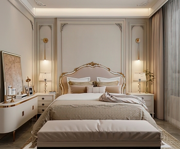 French Style Bedroom-ID:665863048