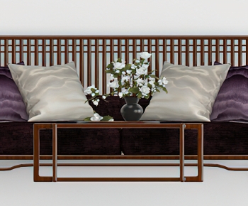New Chinese Style A Sofa For Two-ID:728863956