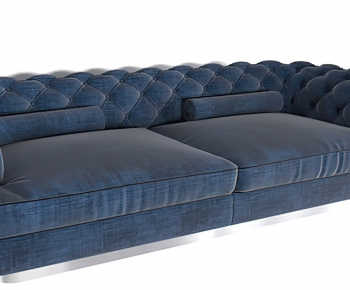 Simple European Style A Sofa For Two-ID:495914949