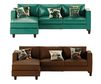 American Style Corner Sofa-ID:703614009