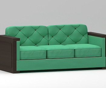 Simple European Style Three-seat Sofa-ID:336246974