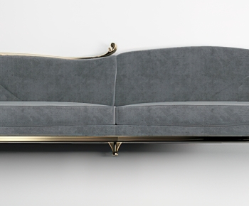 Simple European Style A Sofa For Two-ID:766086108