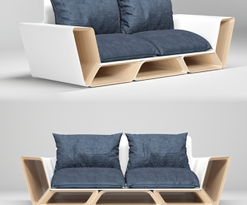 Nordic Style A Sofa For Two-ID:786592968