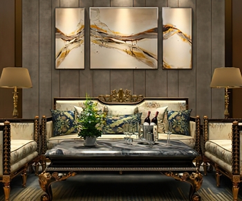 New Classical Style Sofa Combination-ID:333695894