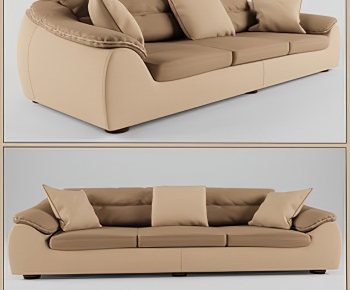 Modern Three-seat Sofa-ID:824385887