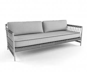 Simple European Style A Sofa For Two-ID:823344956