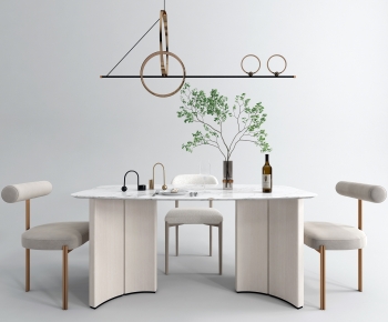 Modern Dining Table And Chairs-ID:427551985