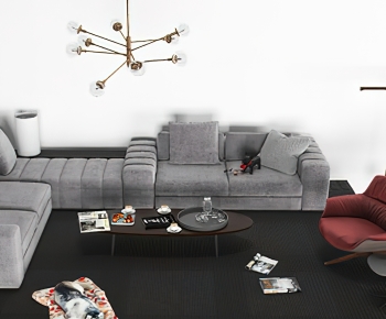 Modern Corner Sofa-ID:452285054
