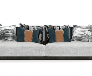 New Chinese Style A Sofa For Two-ID:605719122