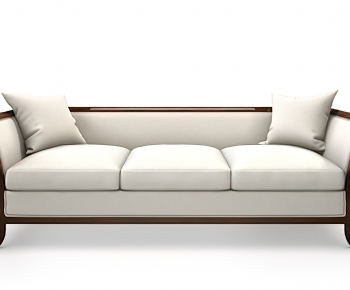 New Chinese Style Three-seat Sofa-ID:447979089