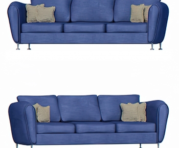 Modern Three-seat Sofa-ID:957674035