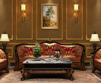 New Classical Style Sofa Combination-ID:130319122
