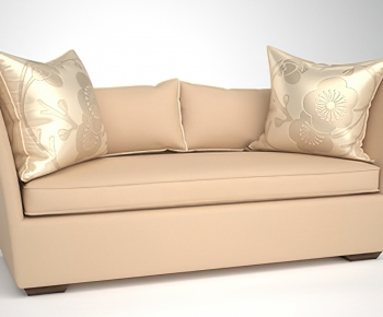 Simple European Style A Sofa For Two-ID:701034071