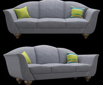 Modern Three-seat Sofa-ID:700351954
