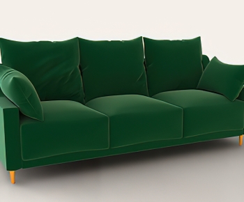 Modern Three-seat Sofa-ID:105046996