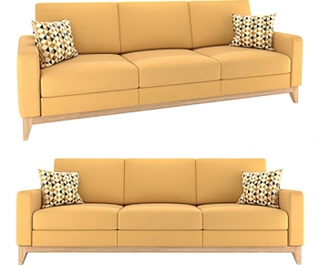 Modern Three-seat Sofa-ID:562693128