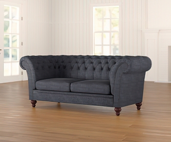 Simple European Style A Sofa For Two-ID:992919923