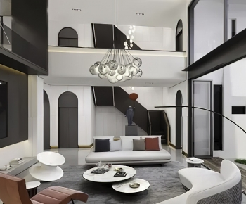Modern A Living Room-ID:322871923