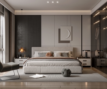 Modern Bedroom-ID:823438888