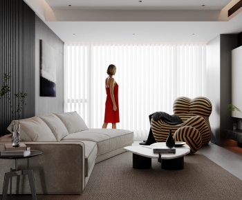 Modern A Living Room-ID:340023045