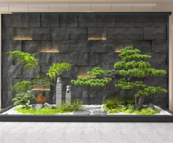 New Chinese Style Plant Landscaping-ID:917819026