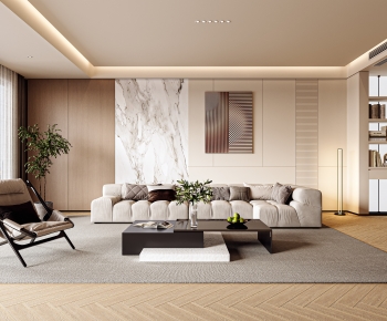 Modern A Living Room-ID:608515021