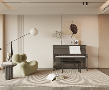 Modern Piano Room-ID:506150721