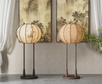 New Chinese Style Floor Lamp-ID:113089119