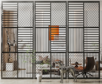 Modern Metal Screen Partition-ID:189651975
