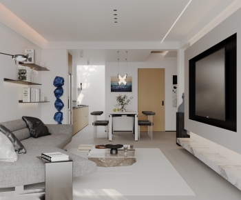 Modern A Living Room-ID:331779008