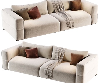Minotti现代双人沙发3D模型