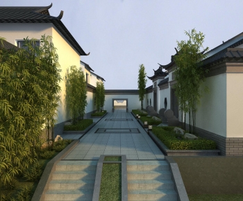 Chinese Style Courtyard/landscape-ID:913739923